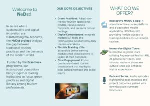 NeDst project leaflet, inside – English